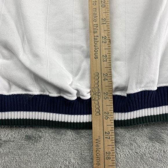 Vintage Eastern Michigan Sweatshirt Mens XL White Varsity V Neck Gear for Sports - Picture 14 of 14